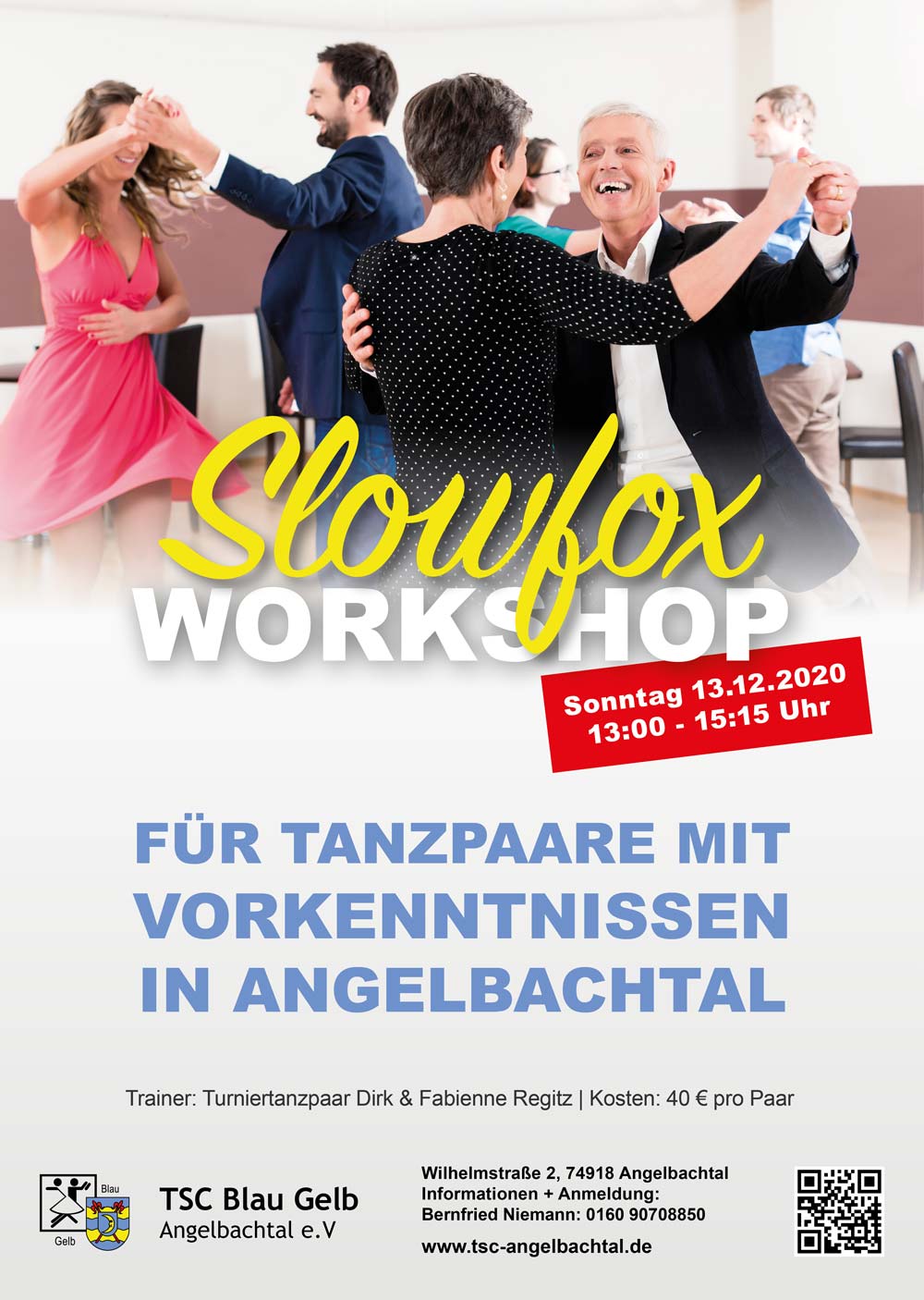 Tanzverein Angelbachtal Slow Fox Workshop 2020