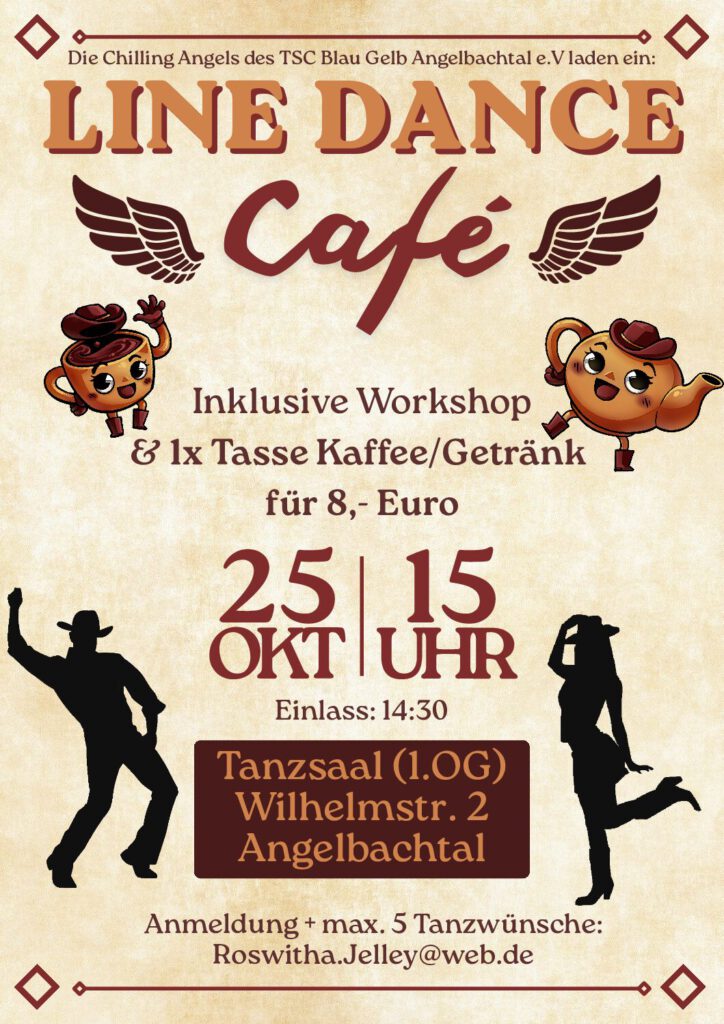 Linedance Cafe Flyer Okt 26